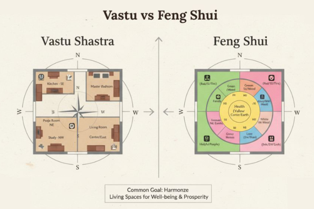 Vastu vs Feng Shui