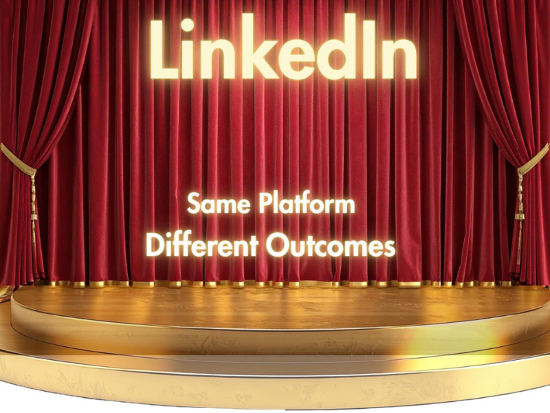 LinkedIn Same Platform Different Outcomes
