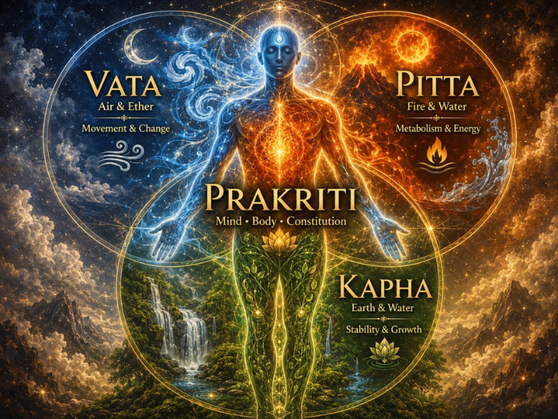 The 3 Types of Prakriti Explained Vata, Pitta, Kapha