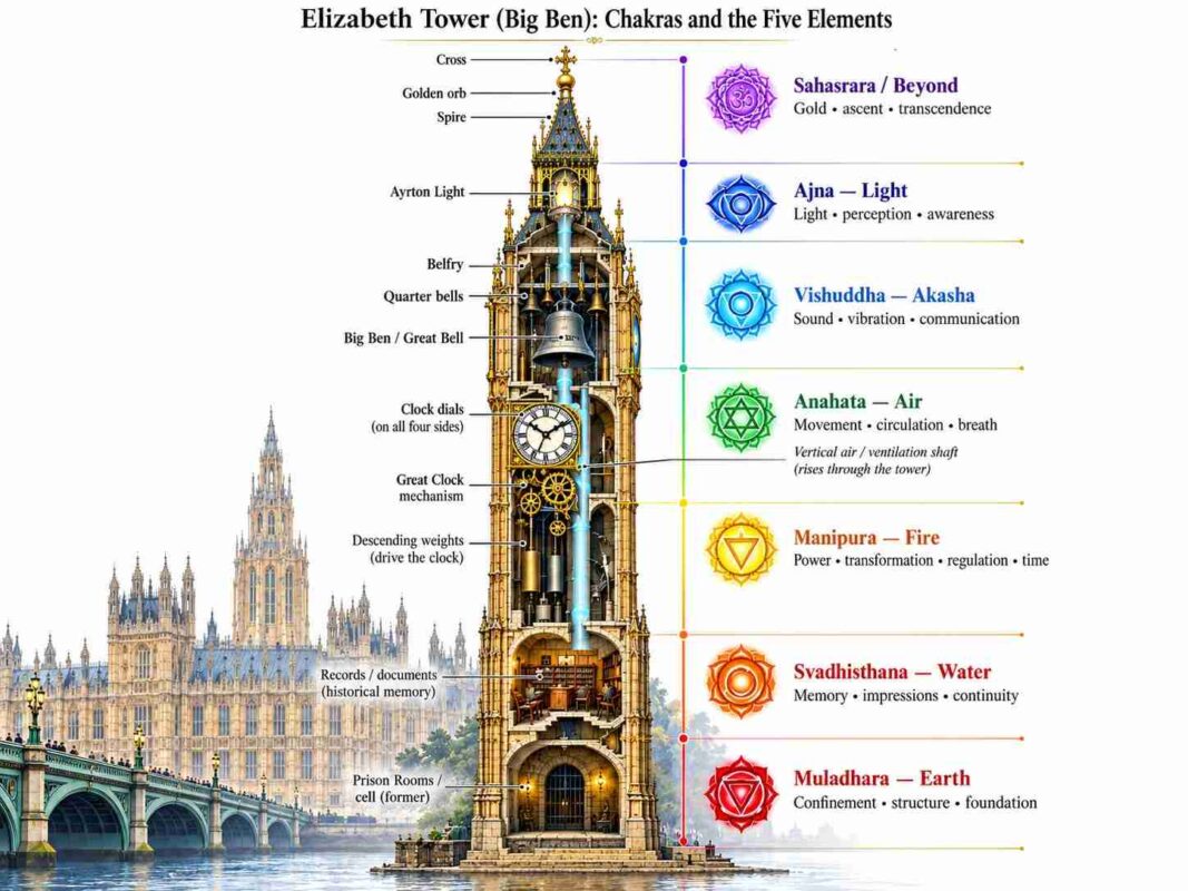 Big Ben and the Chakras A Vastu Reflection on Elizabeth Tower